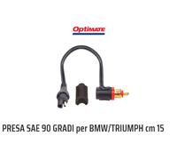 4502019 PRESA SAE 90 GRADI per BMW/TRIUMPH cm 15