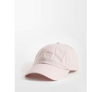 4505 - Cappellino in cotone slavato rosa cipria con ricamo Studio One Size