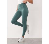 4505 Hourglass - Icon Active - Leggings da palestra a vita alta salvia modellanti sul retro con tasca interna-Verde 44