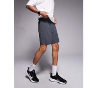 4505 - Icon - Pantaloncini da allenamento ad asciugatura rapida da 13 cm color antracite con tasche con zip-Grigio S