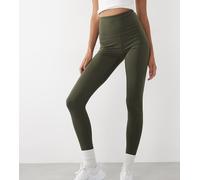 4505 Tall - Icon Active - Leggings da palestra a vita alta kaki modellanti sul retro con tasca interna-Verde 42