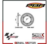 4507 40 C45 Corona PBR Passo 520 - 40 Denti per KTM DUKE LC4 III 2007 > 2010