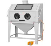 450L TOP Sabbiatrice da banco + aspirazione DC15