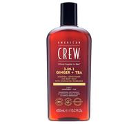 450ml American Crew 3In1 Ginger & Tea Shampoo, Conditioner & Body Wash