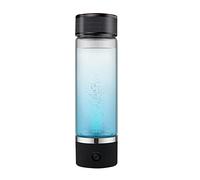 450ML Bottiglia Di Acqua Alcalina Idrogeno Ionizzatore Del Generatore Dell'acqua Ricco Dell'idrogeno Tecnologia PEM 3 Minuti Rendono Il Contenuto Di Idrogeno Fino A 1000PPB Con Confezione Regalo(Black