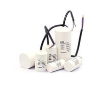 450V 3UF 4UF 5UF 6UF 8UF 10UF 12UF 15UF 18UF 20UF 25UF 30UF 35UF 40UF 45UF 50UF electronic starter Run Capacitors CBB60 Spade Tabs 450VAC AUOQKQUT(80UF)