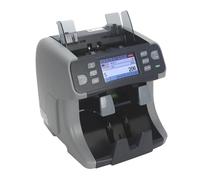 450X Due CIS Valore Macchina For Il Conteggio Dei Soldi Touch Screen Importo Rilevatore Di Banconote False Contatore Fatture Bancarie Multivaluta Conteggio Veloce(With printer)