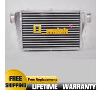 450x245x50 mm FRONT MOUNT INTERCOOLER 3 " OUTLET TURBO Tube Alluminio I/O 76 mm
