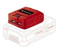 4514120 adattatore e invertitore Universale Nero, Rosso rosso, Universale, Universale, 18 V, 5 V, 2,1 A, Einhell
