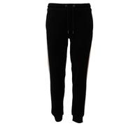 4514AB pantalone tuta RUSSELL ATHLETIC SLIM FIT CHENILLE black sweatpants men