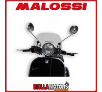 4515122 CUPOLINO PARABREZZA MALOSSI LML STAR DELUX 125 4T (E25) - LUNGHEZZA 33,5