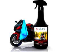 451MR Detergente Professionale per moto da 10 ml Set Completo con Panno in