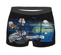 452 Uomo Mutande Gufo Chi Ligustro Guida I Gufi Boxer Slip Moda Intimo Flessibile Intimo Boxer L