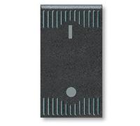 45310L-INTERRUTTORE BIPOLARE LUMINOSO NOIR
