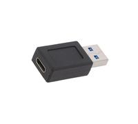 45400 Adattatore USB 3.0 USB A-Spina, USB C-Femmina Colore: Nero Goobay