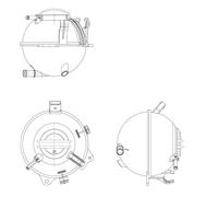 454082 NRF Serbatoio compensazione, Refrigerante per AUDI,SEAT,SKODA,VW