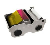 45440 Nastro Fargo EZ-YMCKO cartuccia a colori con rullo di pulizia. 100 immagin
