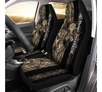 456 Coprisedili Universali Motivo Mimetico per Caccia al Cinghiale Set di Copri Sedili Facile da Pulire E Fissare Cuscino per Sedile Auto Coprisedile per Camper, Auto, Macchina, 52X138Cm