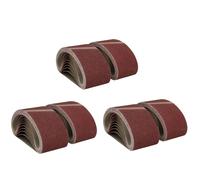 457 mm x 75 mm cinghie abrasive a grana mista cinghie di levigatura file di...