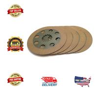 458/20353 450/10224 - Jcb Pala Meccanica Freno Attrito Piastra, Set 5 Pezzi