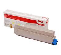 Oki 45862814 cartuccia toner 1 pz originale giallo