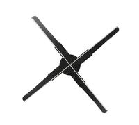 45CM 3D LED WiFi proiettore olografico display ventilatore ologramma pubblicità proiettore lettore Alta Definizione