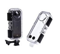45M Custodia Subacquea per Insta 360 X5 Custodia Impermeabile Custodia Cover per Insta 360 X5 Invisibile Subacquea Shell Accessori (vetro)