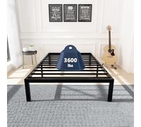45MinST Struttura per letto resistente da 1587,6 kg, base per materasso a doghe in acciaio robusto, base per materasso a doghe in acciaio, sostituzione con molle in metallo rinforzato, facile da
