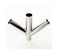 45mm 1.75" Pipe OD Butt Welding Oblique Y-Shaped 4 Way SUS 304 Stainless Fitting Spliter Homebrew Beer Wine