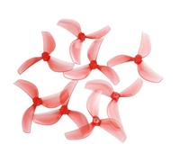 45mm 4 paia 8 pezzi 3 PC elica 1mm 1.5mm compatibile con RC FPV Racing Freestyle 1 8 pollici Cinewhoop stuzzicadenti droni Ecpand(Red 1mm - 8Pcs)