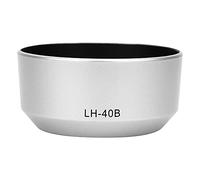 45Mm F1.8 Paraluce Lh 40B Plastica Lh 40B Paraluce per Fotocamera Portatile in Plastica di qualità per M.Zuiko 45Mm F1.8 (Nero) (Argento)