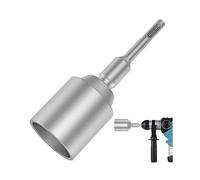 (45mm) Ground Rod Driver Heavy Duty Steel Drill Bit Driver Ground Rod Bits Socket for Rotary Hammer Drill Grounding Rods
