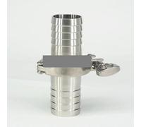 45mm Hose Barb x 2" Tri Clamp Set SUS304 Stainless Steel Fitting Tri-Clover