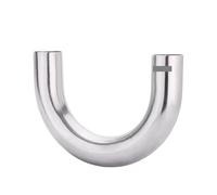 45mm OD Butt Weld 180 Degree Bend SUS304 Stainless Pipe Fitting Connector YZWRWRMKTB