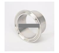 45mm Tube O/D x 64mm Ferrule O/D x 28.6mm Height 2" Tri Clamp 304 Stainless Steel Weld Ferrule Connector Pipe Fitting