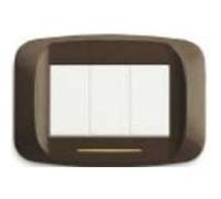 45PB93BZ-PLACCA BANQUISE PRES. 3M.BRONZO MET