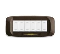 45PB96BZ-PLACCA BANQUISE PRESS.6M.BRONZO MET