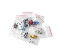 45PCS JML06 Trimmer Capacitor Assorted Kit 5PF~120PF, Variable Capacitors Set Pack 5PF 10PF 20PF 30PF 40PF 50PF 60PF 70PF 120PF AUOQKQUT