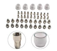 45pcs P-80 For-Panasonic Al Plasma Elettrodo Ugelli 1.5 100Amp Taglio Torch