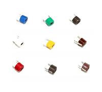 45pcs Variable Trimmer capacitor Assorted Kit JML06 5pf 10pf 20pf 30pf 40pf 50pf 60pf 70pf 120pf Adjustable capacitors set pack NWPNLXEA