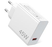 45W Caricabatterie Rapido USB per Redmi Note 14 Pro 14 13 12 POCO X7,Caricabatterie Turbo Settore USB C per Xiaomi Pad 7 6 11 Lite Redmi Pad SE Pro Redmi 14C 13C 12C Redmi 12 Redmi A3 POCO C75 C65 M6