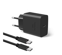 45W Caricabatterie USB C per Samsung, Gcstnn Rapido Caricatore per Samsung Galaxy S24/S23/S22 Ultra, A55/A54/A52/A34/A25/A15, Z Fold 6/Z Flip 6, Google Pixel 9, Adattatore con 5A Tipo C Cavo 1.8M