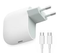 45W Caricatore per Google Pixel 10a 10Pro 9a 8Pro con 6A Cavo USB C a C 2M | Caricabatteria USB-C rapido Adattatore per Google Pixel 10 9 Pro XL Fold 7Pro 8a 7a 6a 6Pro 5 5a 4a 4XL per iPhone 17 16 15
