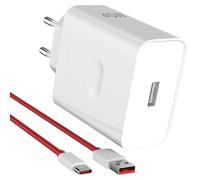 45W Caricatore Rapido con Cavo USB C 1M per realme 14T 5G 14 Pro C65 C63 C61 C75 narzo 70x 12, Caricatore Rapido Charge SUPERVOOC con Cavo USB Type C per Oppo Reno13 F 4G A3x A5 Pro A60