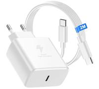 45W Caricatore USB C, Caricatore USB C Rapido con 2M Cavo Type C per Samsung Galaxy S26 S25 S24 S23 S22 Ultra S20fe A56 A55 A54 A53 A52 A51 A50 A33 A22 A16 A13/Tablet,Ladekabel USB C Schnellladekabel