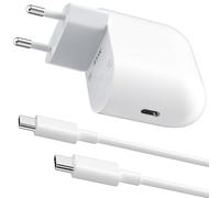 45W Caricatore USB C con Cavo Tipo C 1m per Google Pixel 10a Pro XL 9a 8a | Presa USBC Alimentatore PD 3.0 Caricatore Veloce per Pixel 8Pro 7a 7Pro 6a per iPhone 16e 17Pro Max 15 galaxy A16 A56 A17 A36