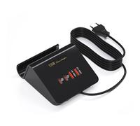 45W Caricatore USB C Multiplo da Tavolo Stazione di Ricarica USB Multipla Presa