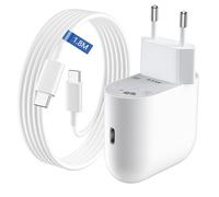 45W Caricatore USB C per Google Pixel 10a Pro XL 9a 8a 8Pro 7a 7Pro 6a,Presa USB C Alimentatore PD 3.0 Caricatore Veloce con Cavo Tipo C 1,8m per iPhone 16e 17Pro Max 15 galaxy A16 A56 A55 A17 A06 S26