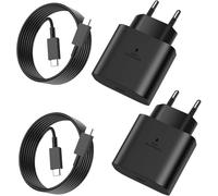 45W Chargeur 2-Port USB C Charge Rapide pour Samsung Galaxy S27/S26