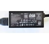 45W USB-C AC adapter for HP - laptops and Chromebooks - Warranty: 6M